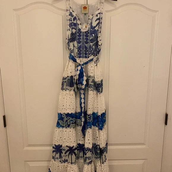 chinese dress ladies Amazon.com: FARM Rio Women's Blue Flowing Beauty Maxi Dress (US, Alpha,  X-Small, Regular, Regular, Multi) : Clothing, Shoes & Jewelry